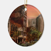 Rampspoed - Pittsburgh, PA - De Y2K-bug Keramisch Ornament (Links)