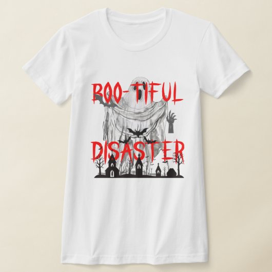 rampzalige gebeurtenis van Boo-Tiful T-shirt (Laagn)
