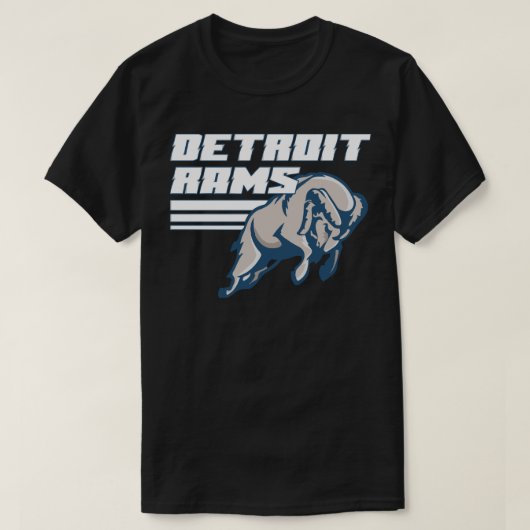 Rams White T-shirt (Design voorkant)