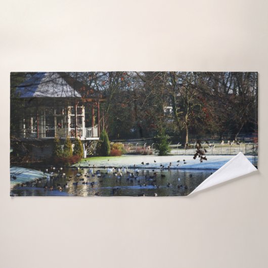 Rams Woerthe Tea House btcnm Bad Handdoek (Badhanddoek)