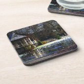 Rams Woerthe Tea House coastercna Bier Onderzetter (Linkerzijde)