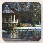 Rams Woerthe Tea House coastercna Bier Onderzetter (Voorkant)