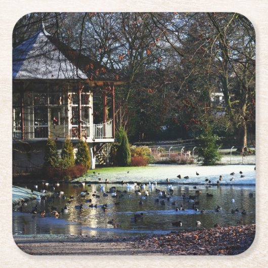 Rams Woerthe Tea House coastercna Kartonnen Onderzetters (Voorkant)