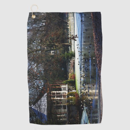 Rams Woerthe Tea House gtcnm Golfhanddoek (Voorkant)