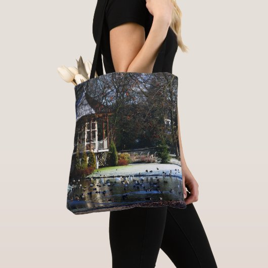 Rams Woerthe Tea House stcna Tote Bag (Dichtbij)