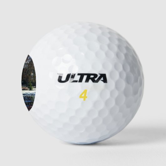 Rams Woerthe Tea House wu gba Golfballen (Logo)