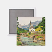 Ramsau, Bavarian Alps Magneet (Voorkant / Achterkant)