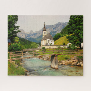 Ramsau Beieren Duitsland. Legpuzzel