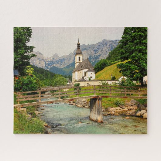 Ramsau Beieren Duitsland. Legpuzzel (Horizontaal)