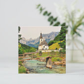 Ramsau, Beierse Alpen Kaart (Staand voorkant)