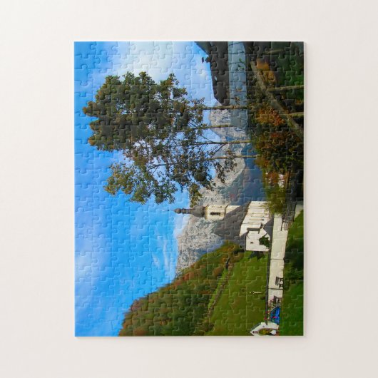 Ramsau Berchtesgadener Duitsland. Legpuzzel (Verticaal)