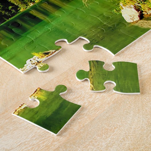 Ramsau Hintersee Beieren. Legpuzzel (Zijkant)