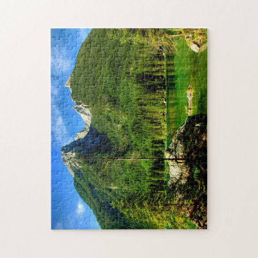 Ramsau Hintersee Beieren. Legpuzzel (Verticaal)
