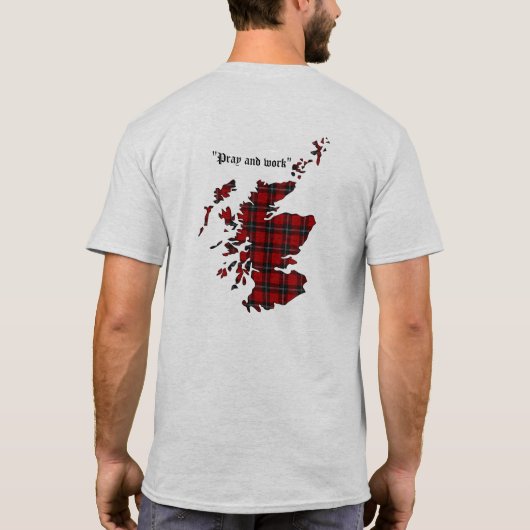 Ramsay Clan Adult T-shirt (Achterkant)