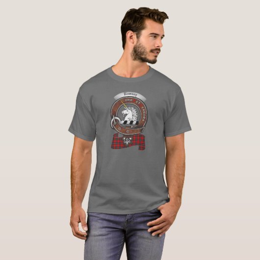 Ramsay Clan Badge Adult T-shirt (Voorkant volledig)