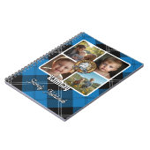 Ramsay familiefotocollage notitieboek (Linkerzijde)