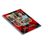 Ramsay familiefotocollage notitieboek (Rechterzijde)