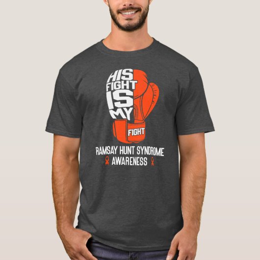 Ramsay Hunt Syndrome Bewust zijn strijd is mijn T-shirt (Voorkant)