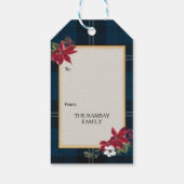 Ramsay Schotse Clan Tartan & Wapen Cadeaulabel (Achterkant)
