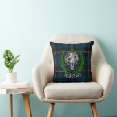 Ramsay Schotse Clan Tartan & Wapen Kussen (Stoel)