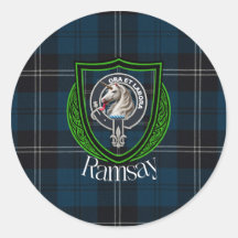 Ramsay Schotse Clan Tartan & Wapen