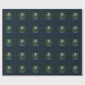 Ramsay Scottish Clan Tartan & Crest Cadeaupapier (Vlak)