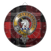 Ramsay Tartan & Badge Dartbord (Voorkant)