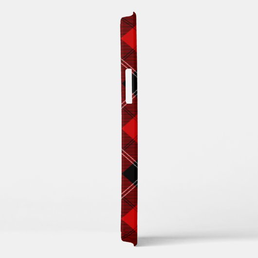 Ramsay tartan red black plaid Case-Mate iPhone case (Achterkant / Rechts)