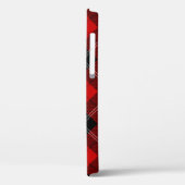 Ramsay tartan red black plaid Case-Mate iPhone case (Achterkant / Links)