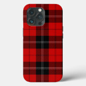 Ramsay tartan red black plaid Case-Mate iPhone case (Achterkant)