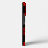 Ramsay tartan red black plaid Case-Mate iPhone case (Achterkant / Rechts)