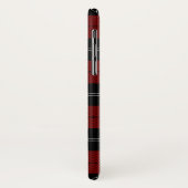 Ramsay tartan red black plaid Case-Mate iPhone case (Achterkant/links)