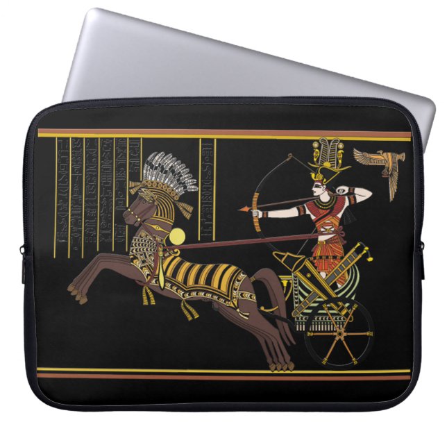 Ramses II Slag bij Kadesh (Egypte) Laptop Sleeve (Voorkant)
