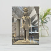 Ramses || Koning van Egypte oude farao Kaart (Staand voorkant)