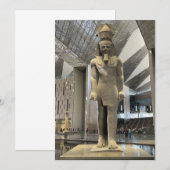 Ramses || Koning van Egypte oude farao Kaart (Voorkant / Achterkant)