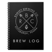 Ramsey Brewing Co. Brew Log Notitieboek (Voorkant)