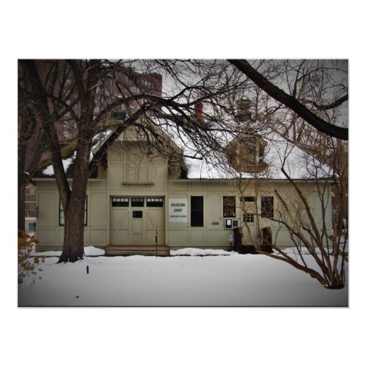 Ramsey Carriage House Foto Afdruk (Voorkant)