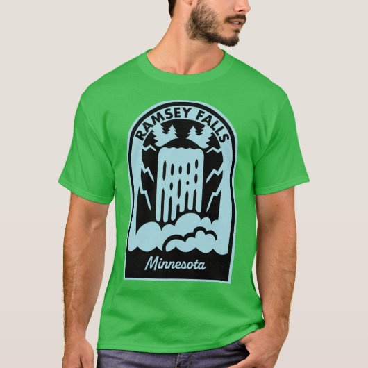 Ramsey Falls Minnesota Oversized T-shirt (Voorkant)