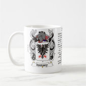 Ramsey Family Coat of Arm mok (Links)