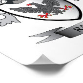 Ramsey Family Crest Coat of arms Poster (Hoek)