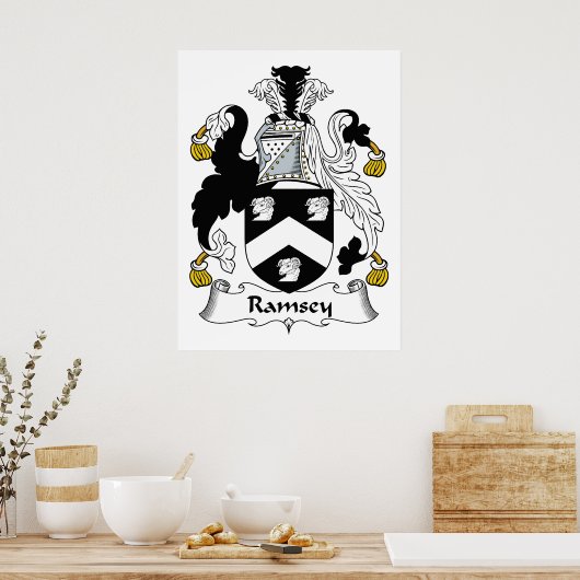 Ramsey Family Crest Poster (Keuken)