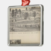 Ramsey, inwoners van Williams Metalen Ornament (Links)