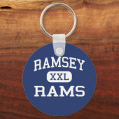 Ramsey - Rams - High School - Ramsey New Jersey Sleutelhanger (Voorkant)