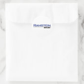 Ramstein Brat -A001L Ronde Sticker (Tas)