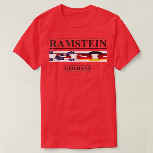 RAMSTEIN GERMANY  T-SHIRT (Design voorkant)