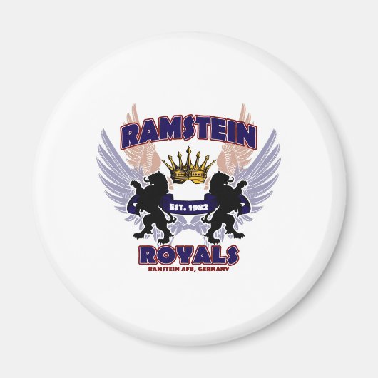 Ramstein Royals Spirit Magneet (Voorkant)