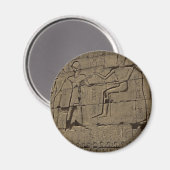 Ramusseum. Egypte circa 1867 Magneet (Voorkant / Achterkant)