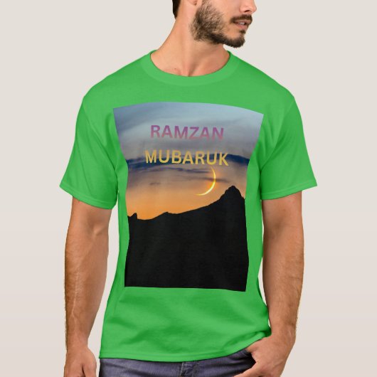 RAMZAN MUBARUK T-SHIRT (Voorkant)