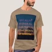 RAMZAN MUBARUK T-SHIRT (Voorkant)