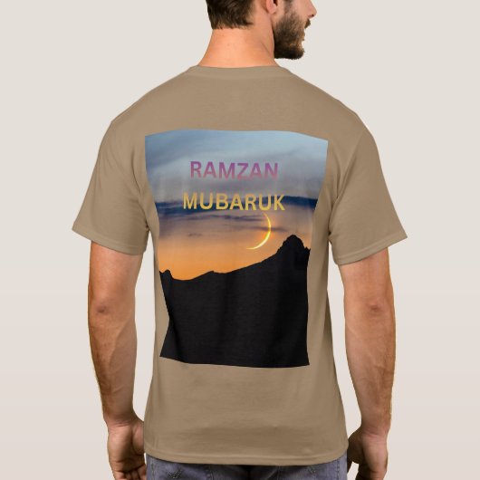 RAMZAN MUBARUK T-SHIRT (Achterkant)
